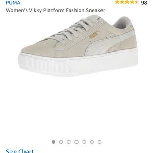 Puma Vikky platform sneaker size 8